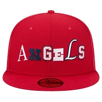Casquette ajustée Ransom 59FIFTY Los Angeles Angels de New Era pour homme