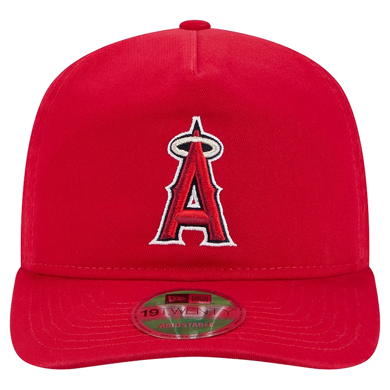 Men's New Era  Red Los Angeles Angels Team 19TWENTY Adjustable Hat