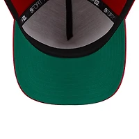 Casquette réglable A-Frame 9FORTY couleur équipe des Los Angeles Angels New Era rouge pour hommes
