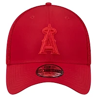 Men's New Era Red Los Angeles Angels Team Tone 39THIRTY Flex Hat