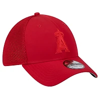 Men's New Era Red Los Angeles Angels Team Tone 39THIRTY Flex Hat