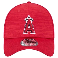 Men's New Era Red Los Angeles Angels Tech 39THIRTY Flex Hat