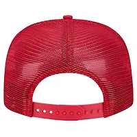 Casquette de golf à visière snapback Los Angeles Angels rouge New Era pour homme