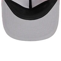 Casquette de golf à visière snapback Los Angeles Angels rouge New Era pour homme