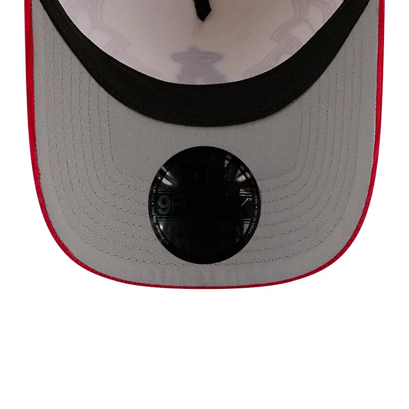 Casquette ajustable New Era Stone Los Angeles Angels 9FORTY à coutures western pour homme