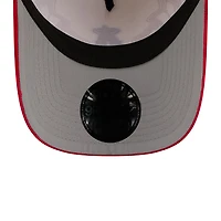 Casquette ajustable New Era Stone Los Angeles Angels 9FORTY à coutures western pour homme