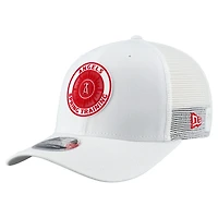 Men's New Era  White Los Angeles Angels 2026 Spring Training Fan Pack 9SEVENTY Adjustable Trucker Hat