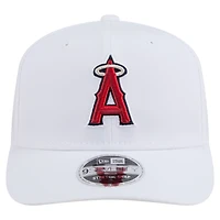 Men's New Era White Los Angeles Angels COOLERA 9SEVENTY Adjustable Hat