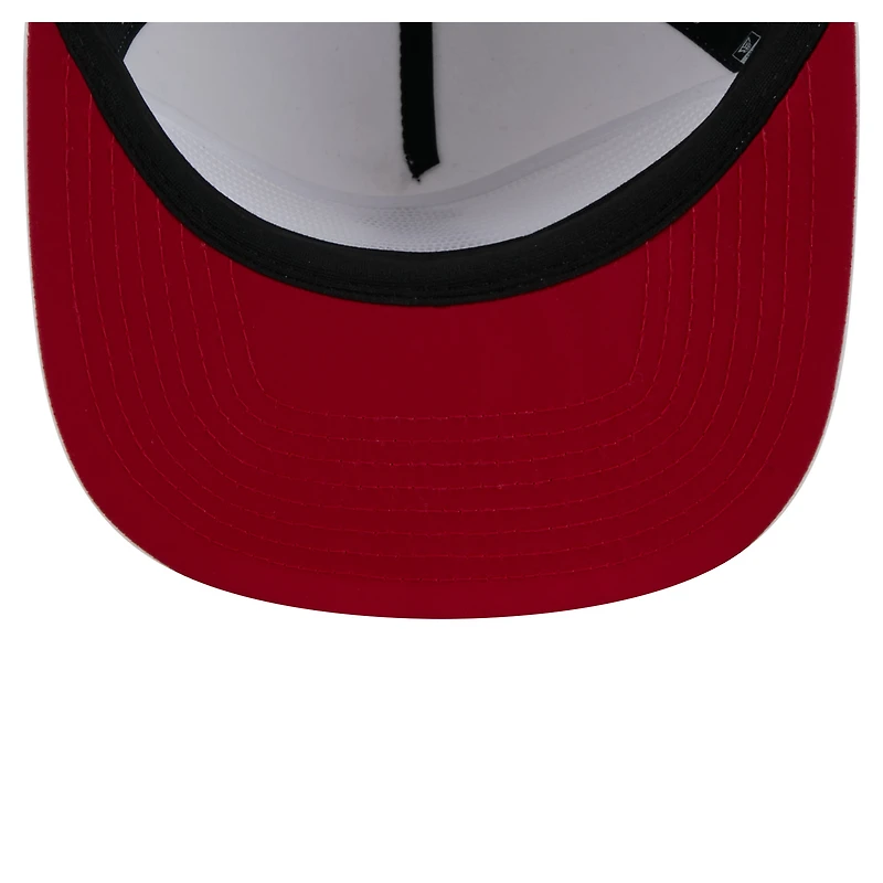 Casquette de golf perforée blanche New Era Los Angeles Angels pour homme