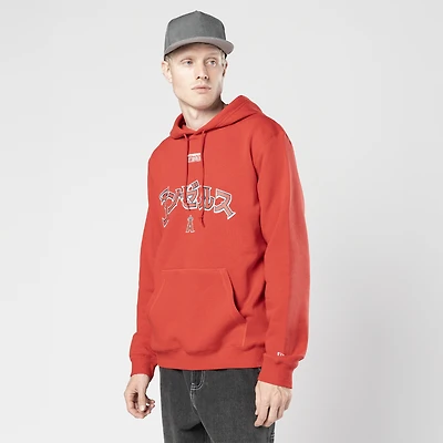 Men's New Era x Hyperfly Red Los Angeles Angels Hoodie