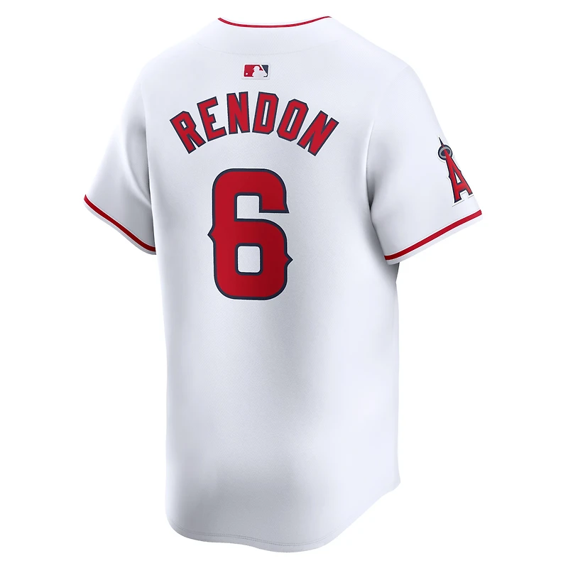 Maillot de joueur Nike Anthony Rendon pour hommes, blanc, Los Angeles Angels Home Limited Player