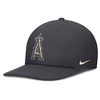 Casquette Nike anthracite Los Angeles Angels Statement Pro Snapback pour homme