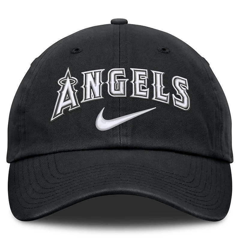 Casquette ajustable Nike noire Los Angeles Angels Primetime Club pour homme