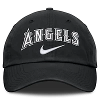 Casquette ajustable Nike noire Los Angeles Angels Primetime Club pour homme