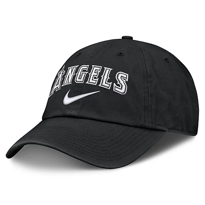 Casquette ajustable Nike noire Los Angeles Angels Primetime Club pour homme