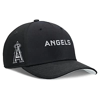 Casquette ajustable Nike Rise Performance Los Angeles Angels noire pour homme