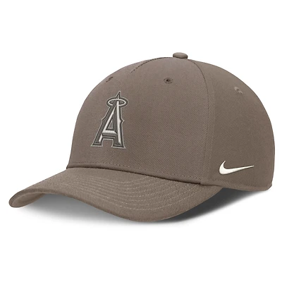 Men's Nike Brown Los Angeles Angels Rise Performance Adjustable Hat
