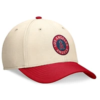 Men's Nike Cream/Red Los Angeles Angels 2024 City Connect Swoosh Flex Hat