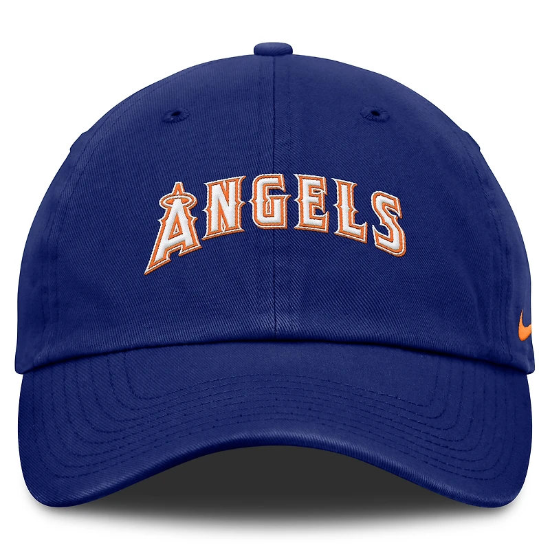 Men's Nike Deep Royal Los Angeles Angels Club Adjustable Hat