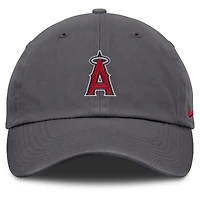 Men's Nike Gray Los Angeles Angels Club Adjustable Hat