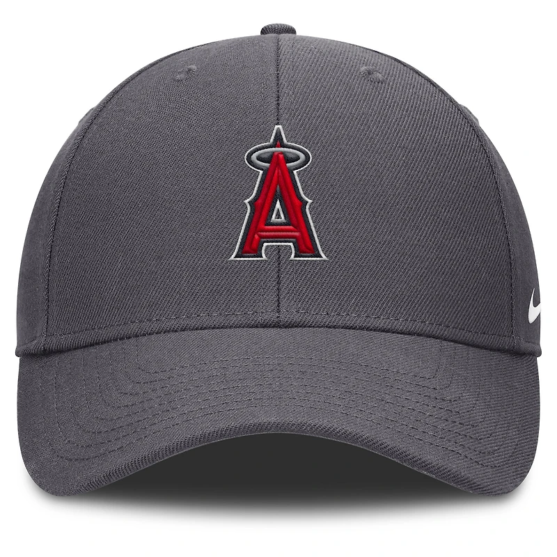 Men's Nike  Gray Los Angeles Angels Club Performance Adjustable Hat