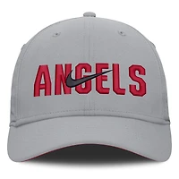 Men's Nike  Gray Los Angeles Angels Primetime Rise Dri-FIT Flex Hat