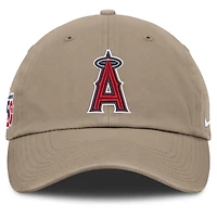 Men's Nike Khaki Los Angeles Angels Celebrating America's 250th Club Adjustable Hat