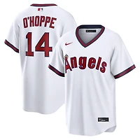 Men's Nike Logan O'Hoppe White Los Angeles Angels Alternate Replica Jersey
