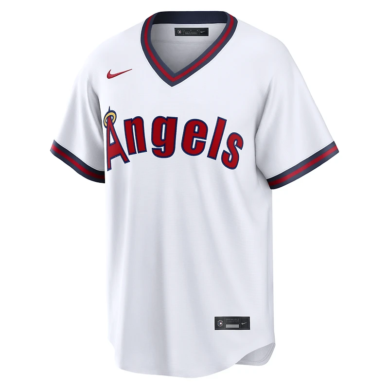 Maillot réplique alternatif Nike Logan O'Hoppe blanc des Los Angeles Angels pour homme