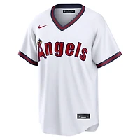 Maillot réplique alternatif Nike Logan O'Hoppe blanc des Los Angeles Angels pour homme
