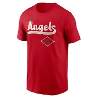 Men's Nike Mike Trout Red Los Angeles Angels City Connect Fuse Name & Number T-Shirt