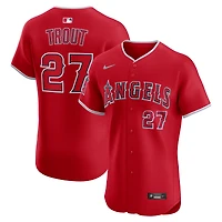 Maillot Nike Mike Trout rouge des Los Angeles Angels pour homme