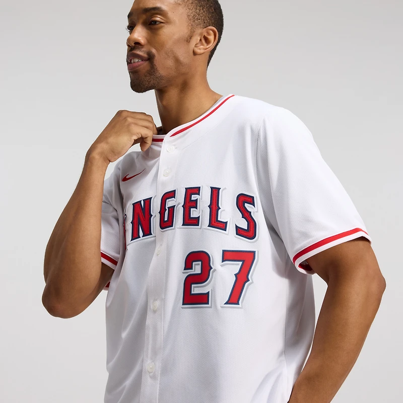 Men's Nike Mike Trout White Los Angeles Angels Home Limited Player Jersey
