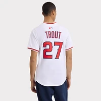 Men's Nike Mike Trout White Los Angeles Angels Home Limited Player Jersey