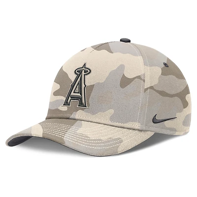 Casquette ajustable structurée V110793 Angels 15A MLB NIK Camo Pack Rise Hatmenstr NB46-15A-ANG-TSX