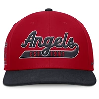 Men's Nike Red/Navy Los Angeles Angels Pro Performance Snapback Hat
