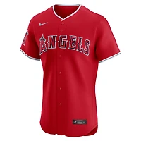Men's Nike White Los Angeles Angels Home Elite Jersey