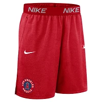 Short Nike rouge Los Angeles Angels Authentic Collection City Connect Performance Knit pour homme