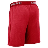 Short Nike rouge Los Angeles Angels Authentic Collection City Connect Performance Knit pour homme