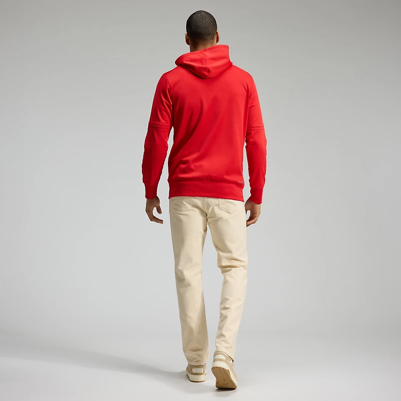 Sweat à capuche Nike Therma-FIT rouge Los Angeles Angels Authentic Collection pour homme
