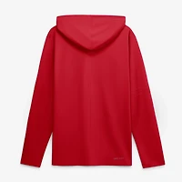 Men's Nike Red Los Angeles Angels City Connect Dri-FIT Long Sleeve Hooded T-Shirt