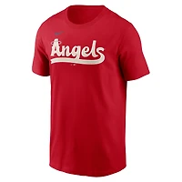 T-shirt Nike rouge avec logo Los Angeles Angels City Connect pour homme