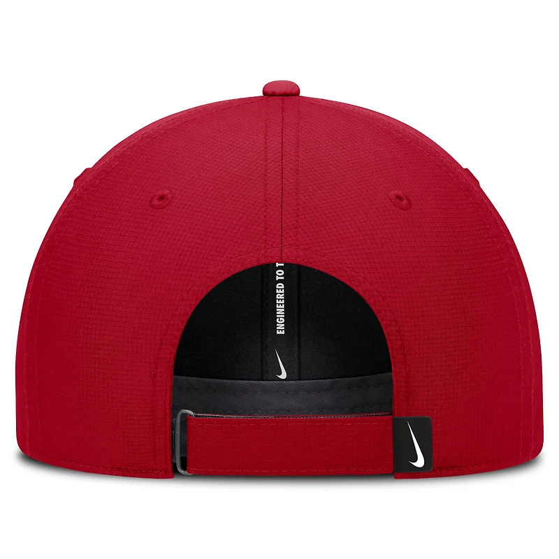 Casquette ajustable Nike rouge Los Angeles Angels Dri-FIT Club pour homme