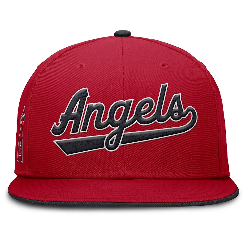 Casquette Nike rouge Los Angeles Angels Primetime Dri-FIT pour homme
