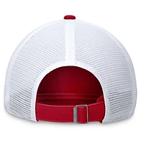Men's Nike Red Los Angeles Angels Wordmark Adjustable Trucker Hat