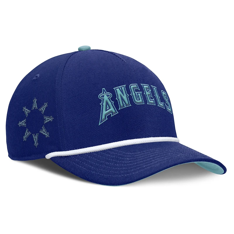 Men's Nike Royal Los Angeles Angels Father's Day Rise Adjustable Hat