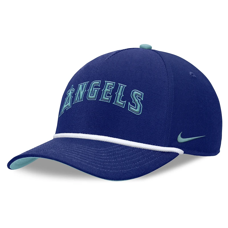 Men's Nike Royal Los Angeles Angels Father's Day Rise Adjustable Hat