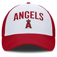 Casquette ajustable Nike blanche/rouge Los Angeles Angels Club Performance pour homme
