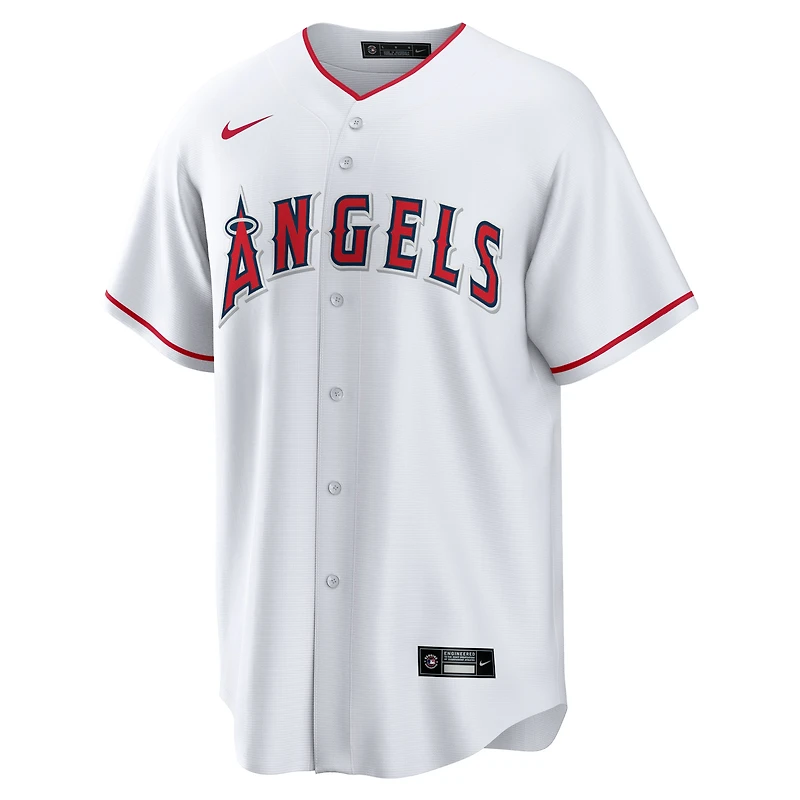 Maillot Los Angeles Angels Domicile Blanc Replica Homme Nike