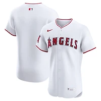 Maillot Nike blanc domicile Elite des Los Angeles Angels pour homme